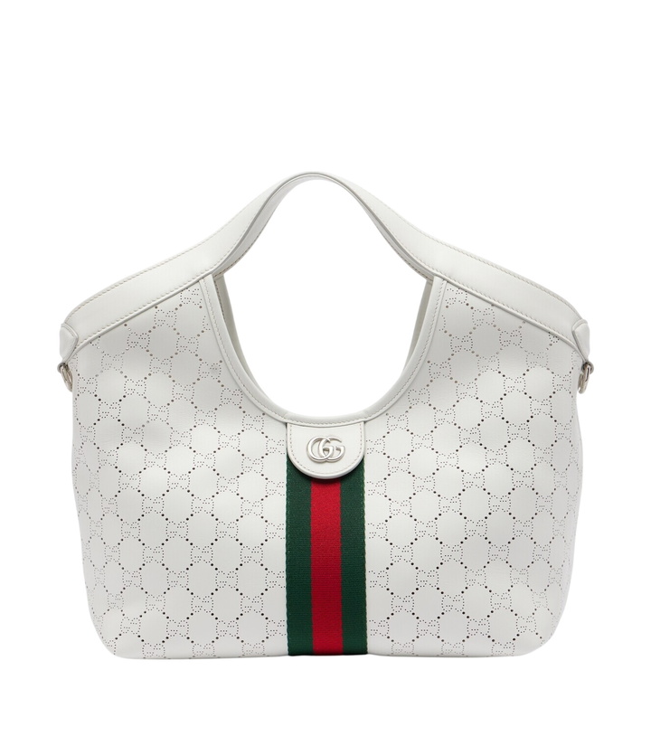 Photo: Gucci Gucci Giglio Small leather tote bag