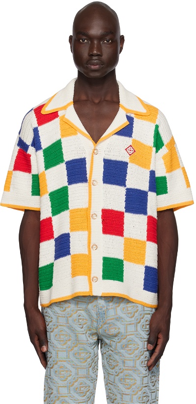Photo: Casablanca Multicolor Scuba Shirt