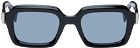 Vivienne Westwood Black Small Square Sunglasses
