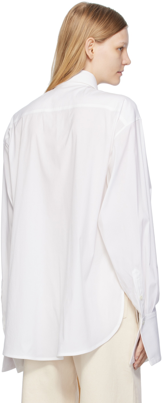 Peter Do Off-White Wrap Shirt