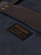 FILSON - Canvas and Leather-Trimmed Cotton-Twill Briefcase