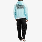 PACCBET Men's Miami Pull Over Hoodie in Light Blue