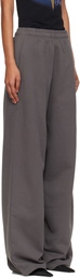 VETEMENTS Gray Boxing Logo Baggy Lounge Pants