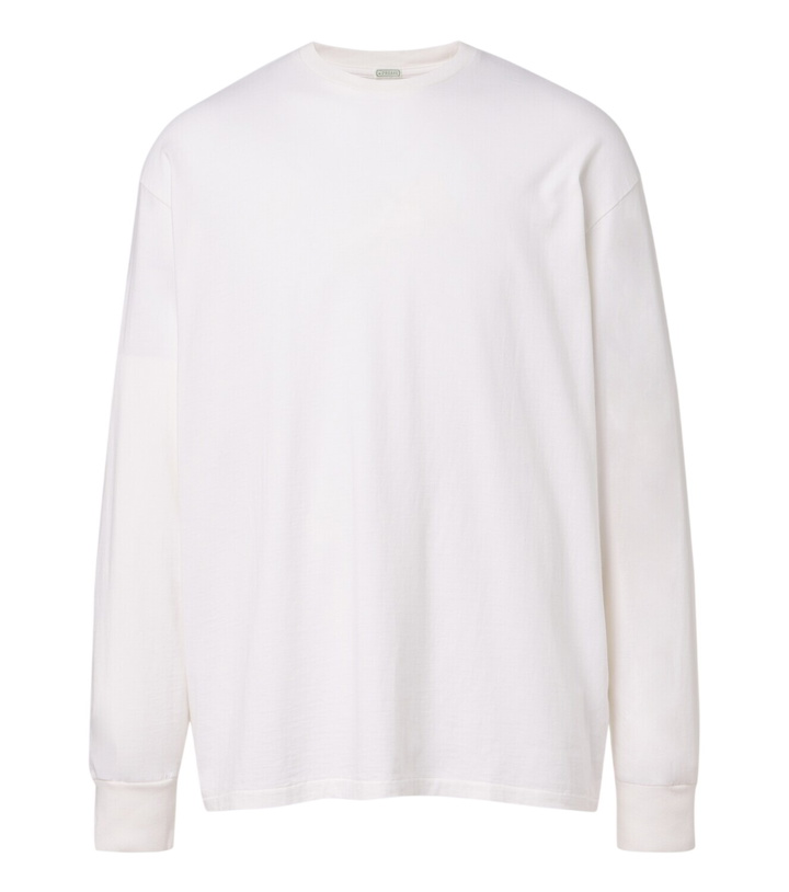 Photo: A.Presse Cotton and cashmere T-shirt