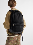 Visvim - Leather-Trimmed CORDURA Backpack