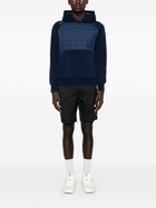 RLX Ralph Lauren Blue Hybric Panelled Hoodie