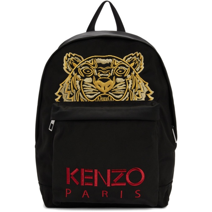 Photo: Kenzo Black Large Tiger Backpack