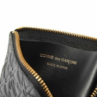 Comme des Garçons SA310EA Embossed Wallet in Black