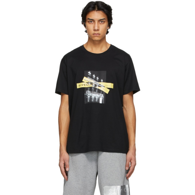 Photo: Givenchy Black House and Tapes T-Shirt
