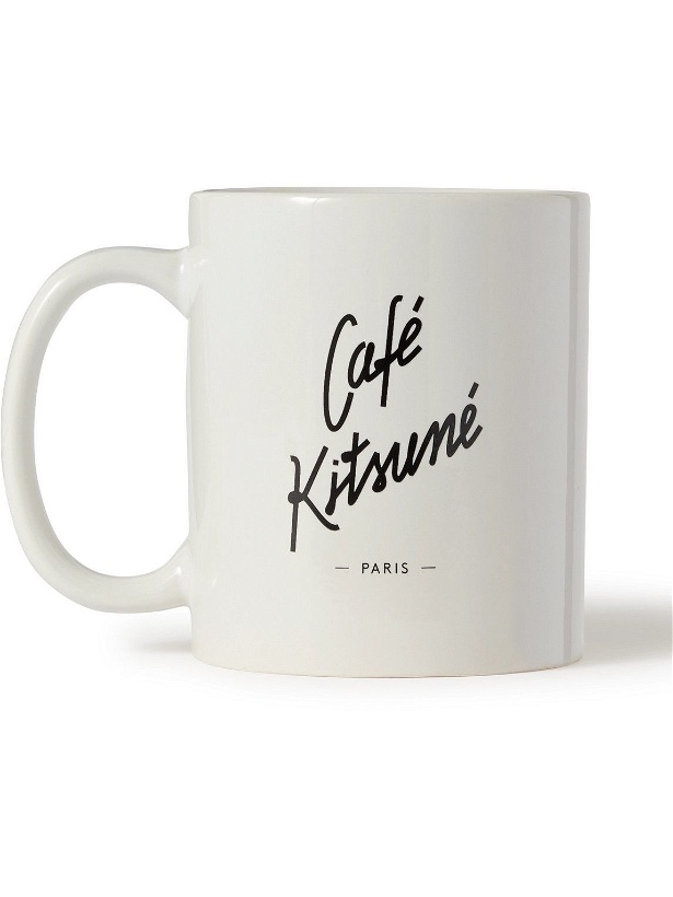 Photo: Café Kitsuné - Logo-Print Ceramic Mug