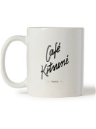 Café Kitsuné - Logo-Print Ceramic Mug