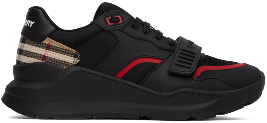 Burberry Black Vintage Check Sneakers Burberry