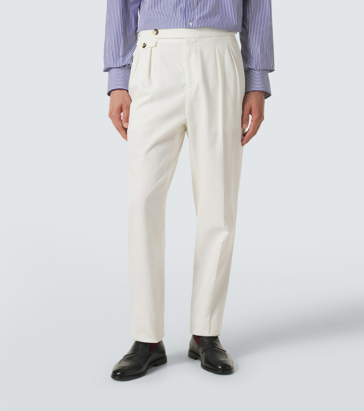 Brunello Cucinelli Cotton slim pants