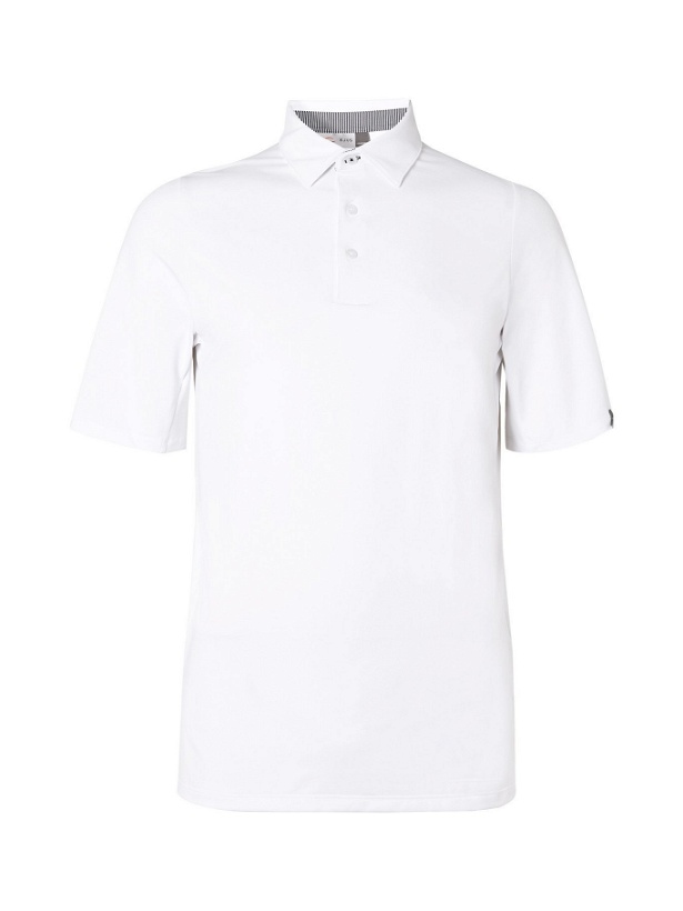 Photo: Kjus Golf - Soren Stretch-Jersey Golf Polo Shirt - White - IT 54