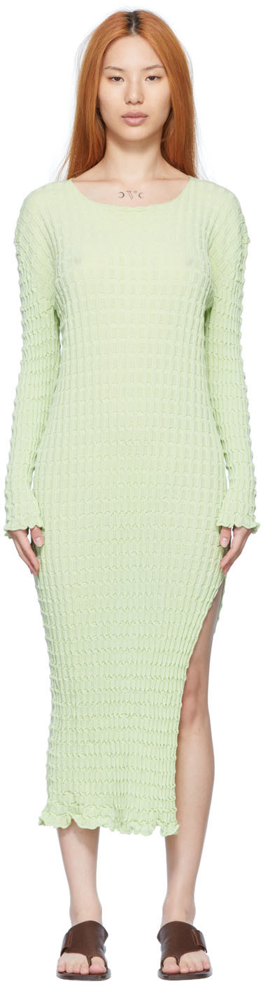 RUS Green Misuto Midi Dress