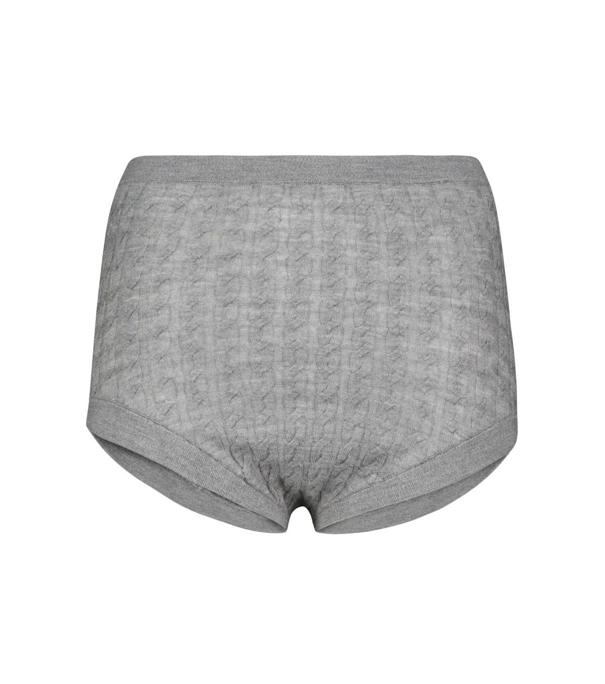 Toteme - Cable-knit wool-blend panties