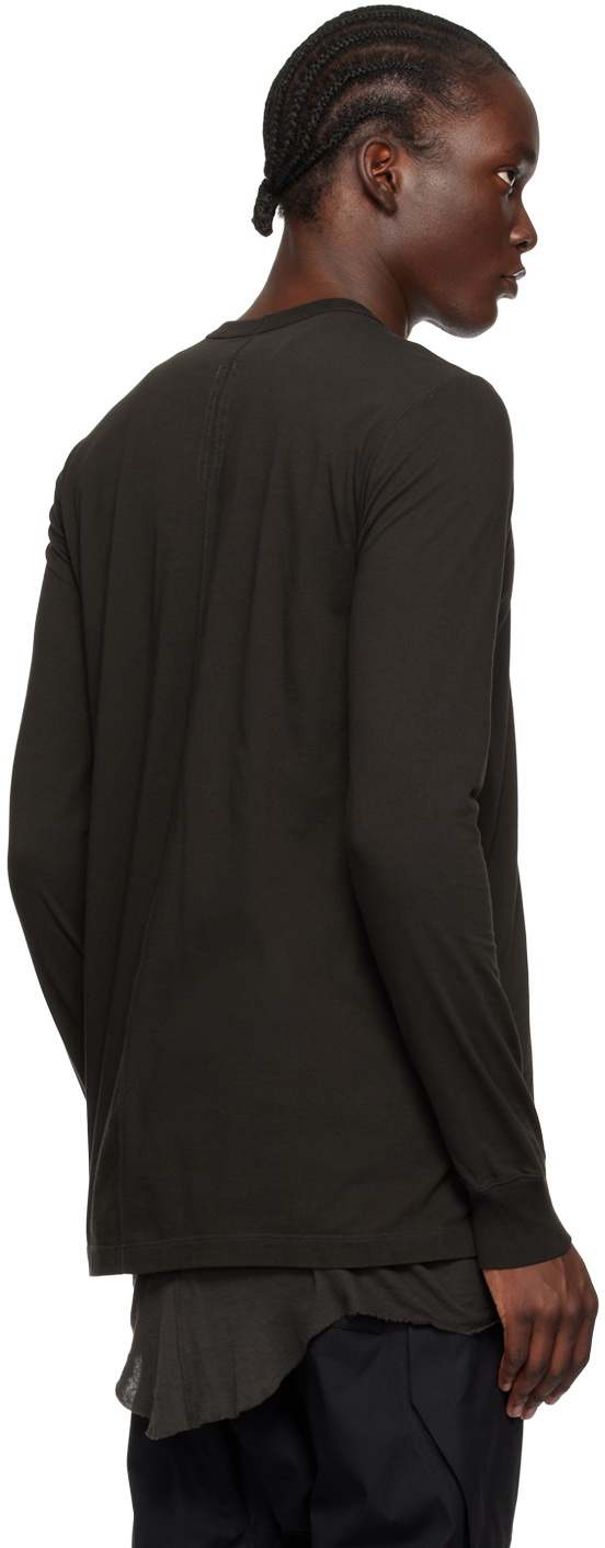 【関税＆送料込み】Rick Owens 'Brad' Green Crewneck T-Shirt Rick Owens Gethsemane Level T T-shirt Rick Owens