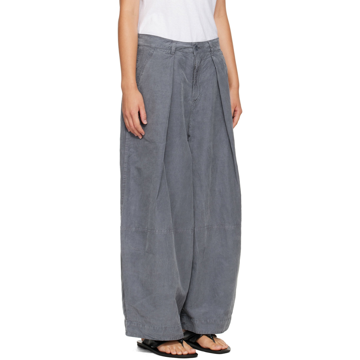 YMC Gray Deadbeat Trousers