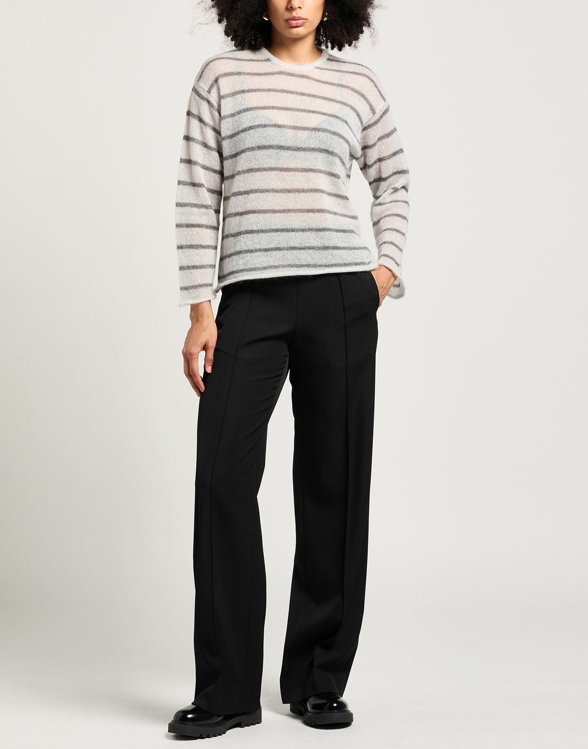 Crossley Womens Sweater Light in Grey