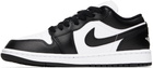Nike Jordan White &. Black Air Jordan 1 Low Sneakers