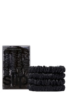 Slip Pure Silk Skinny Scrunchies - Black