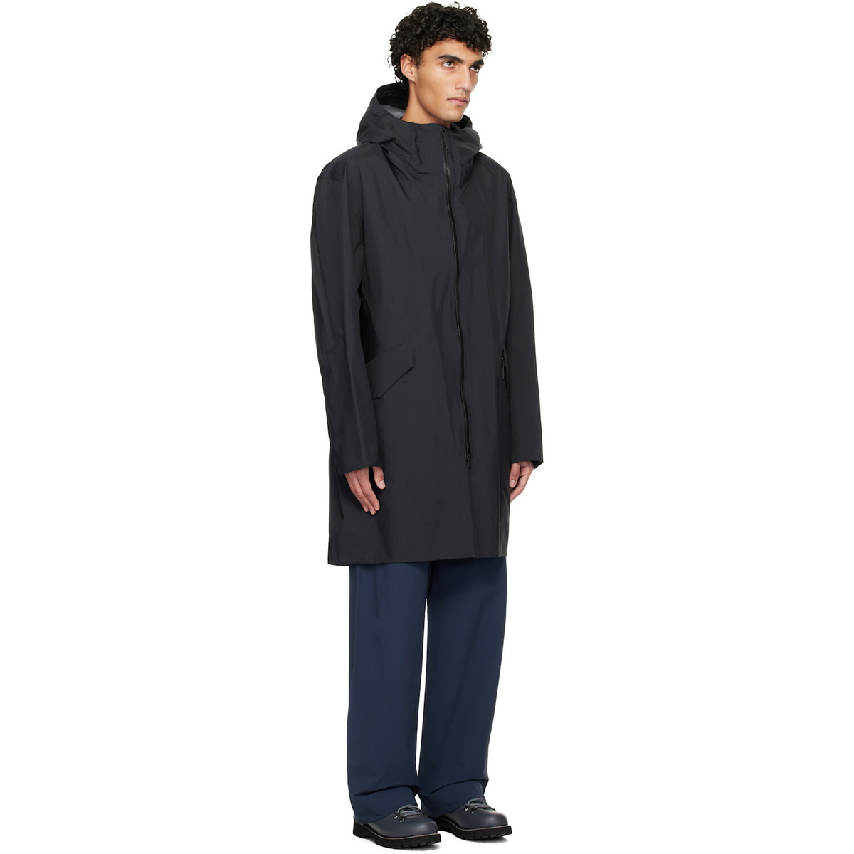 Veilance Black Monitor Coat