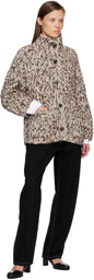CASEY CASEY Brown Hand-Knit Cardigan