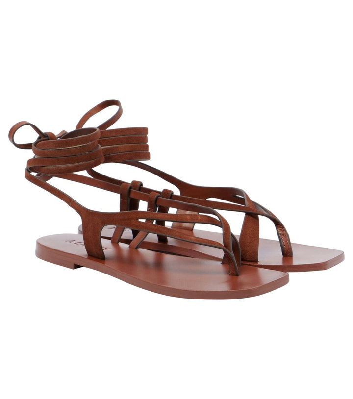 Photo: A.Emery Rita suede thong sandals