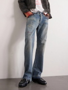 Enfants Riches Déprimés - Elvis Texas Slim-Fit Flared Jeans - Blue