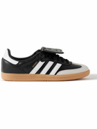 adidas Originals - Samba LT Nubuck-Trimmed Leather Sneakers - Black