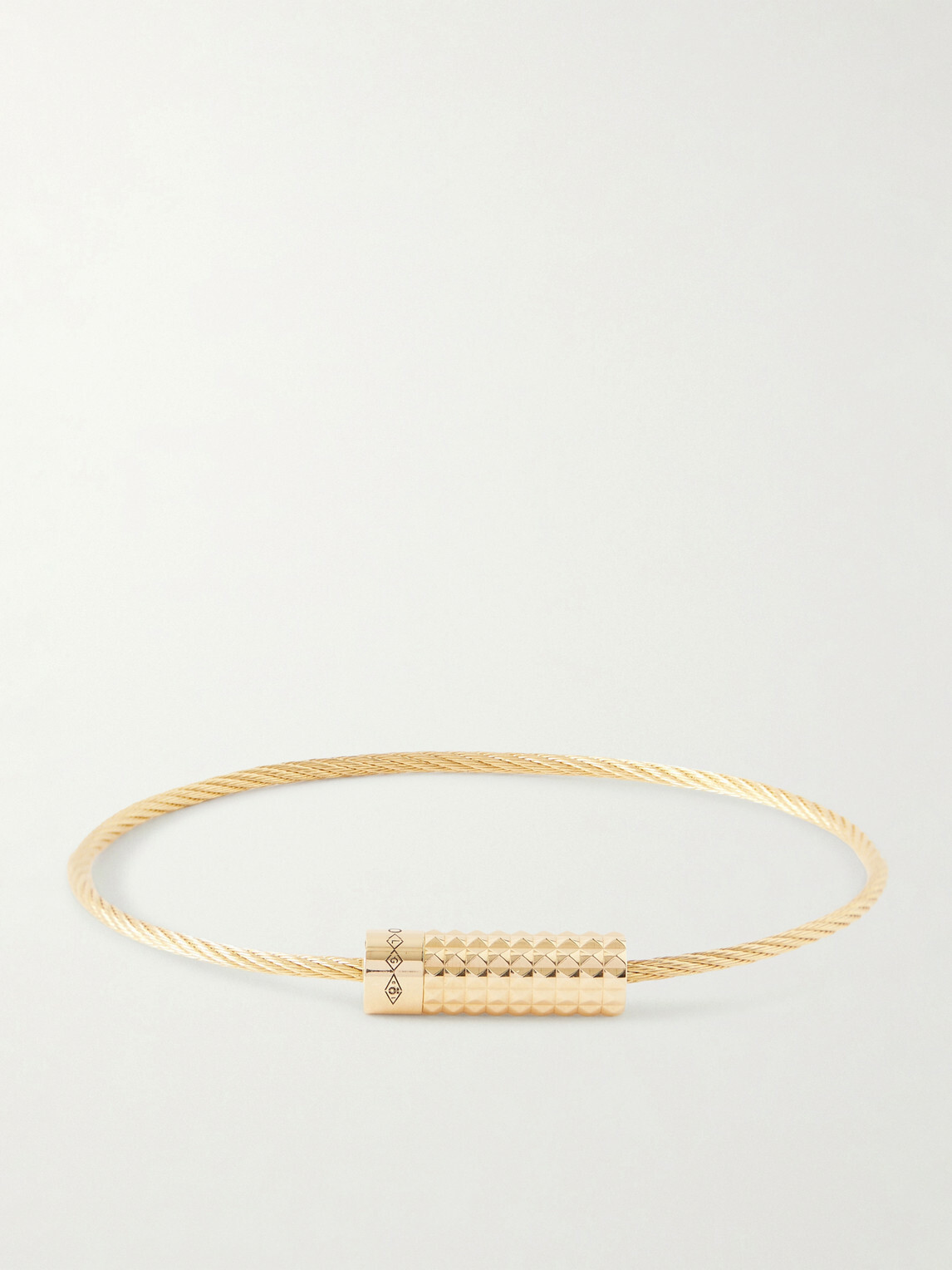 Le Gramme - 11g Pyramid 18-Karat Gold Bracelet - Gold