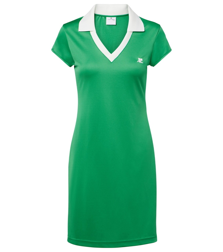 Photo: Courrèges Jersey polo dress