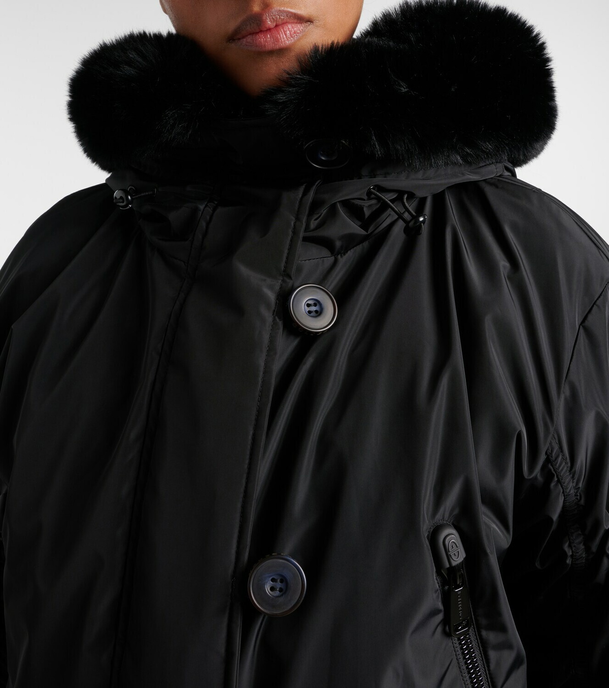 Goldbergh Jeanne faux fur-trimmed ski jacket