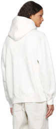 Undercover White Evangelion Cotton Swirl Hoodie