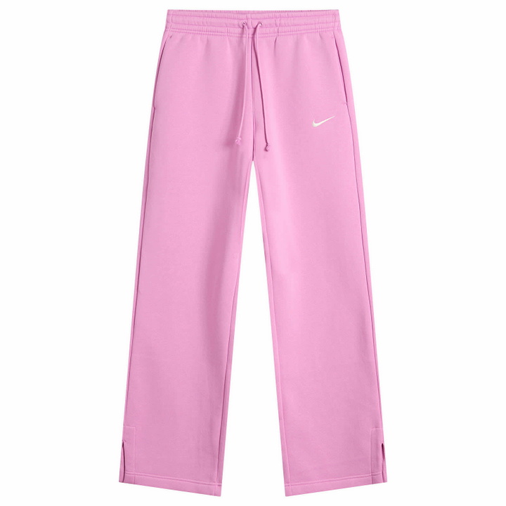 Photo: Nike Women's NSW Phoenix Sweatpants in Lt Magenta/Sail