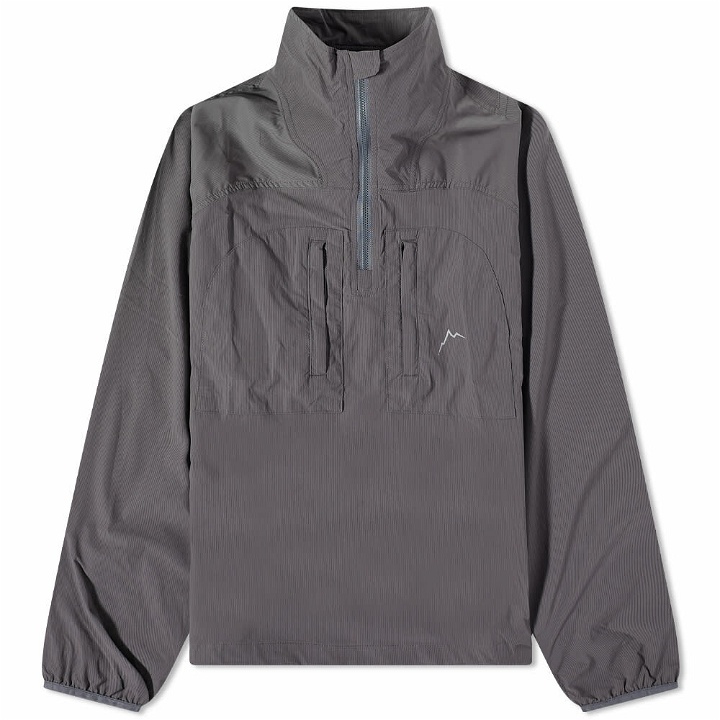 Photo: CAYL Men's Stretch Nylon Half Zip Jacket in Grey