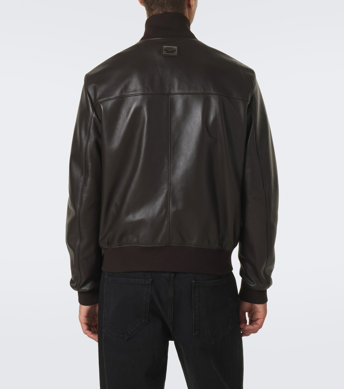 Dolce&Gabbana Leather blouson jacket