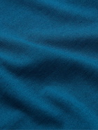 LORO PIANA - Slim-Fit Wish Virgin Wool Rollneck Sweater - Blue