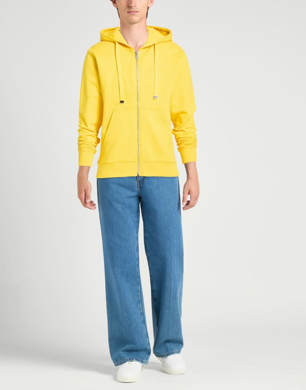 Dondup Mens Sweatshirt in Yellow