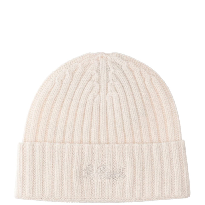 Photo: MC2 Saint Barth Wool Blend Beanie With Logo