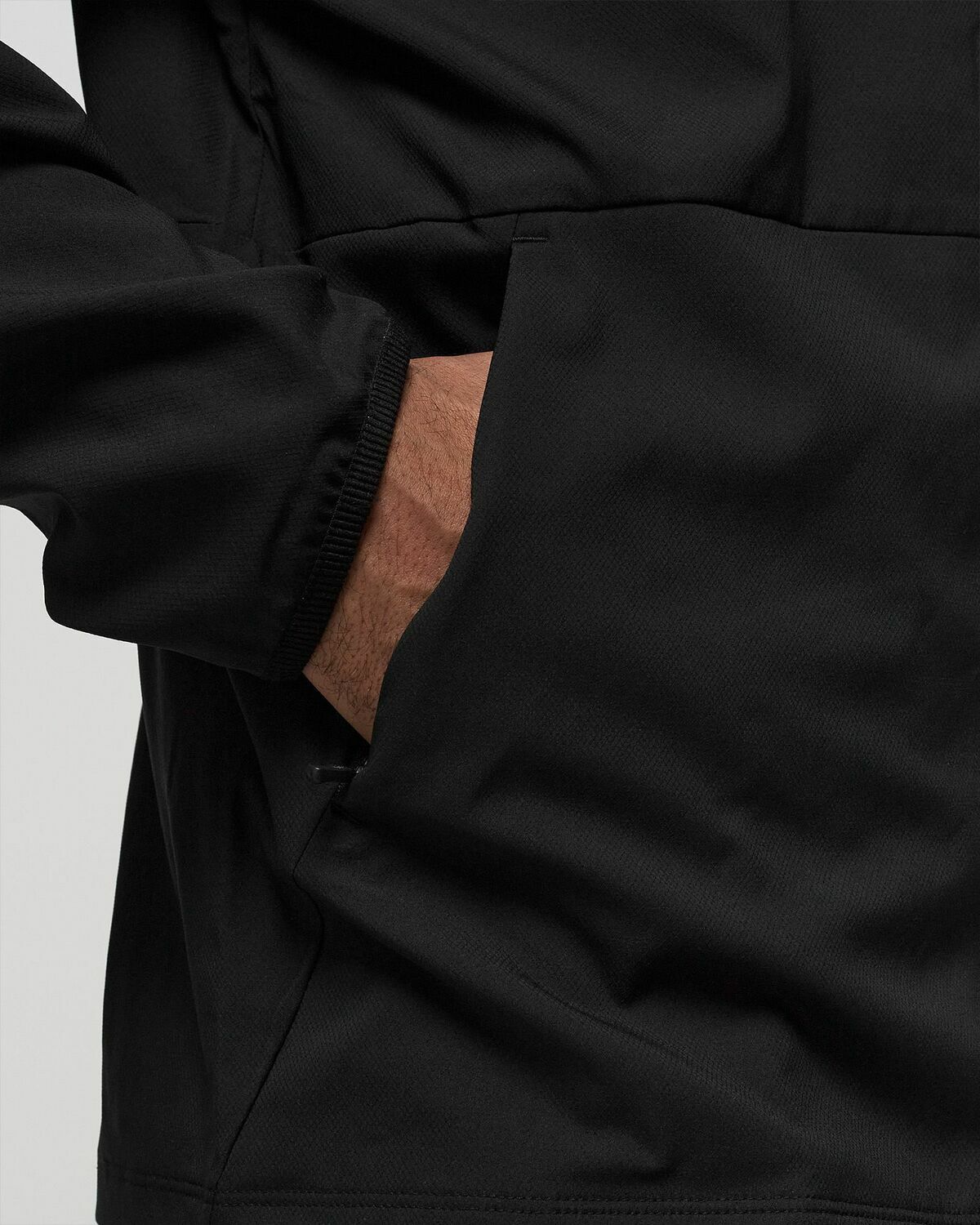 New Balance Athletics Stretch Woven Jacket Black Windbreaker