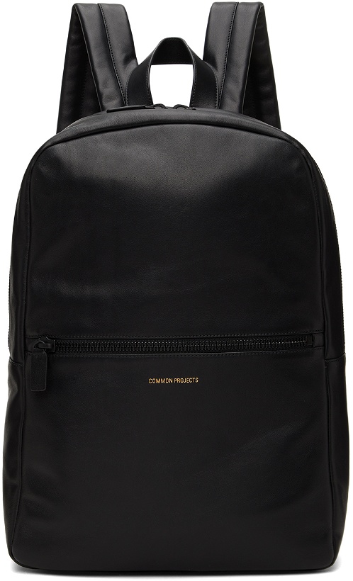 Photo: Common Projects Black Simple Backpack