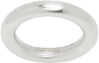 Jil Sander Silver Band Ring