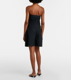 Proenza Schouler White Label Clio cotton-blend Bermuda shorts