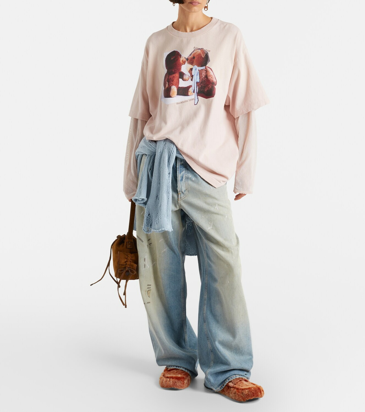Acne Studios Bojan shearling loafers