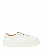 Jil Sander Womens Sneakers in Off white