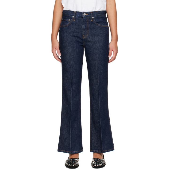 Photo: KHAITE Indigo Clara Jeans