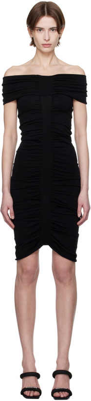 Photo: Alexander Wang Black Ruched Minidress