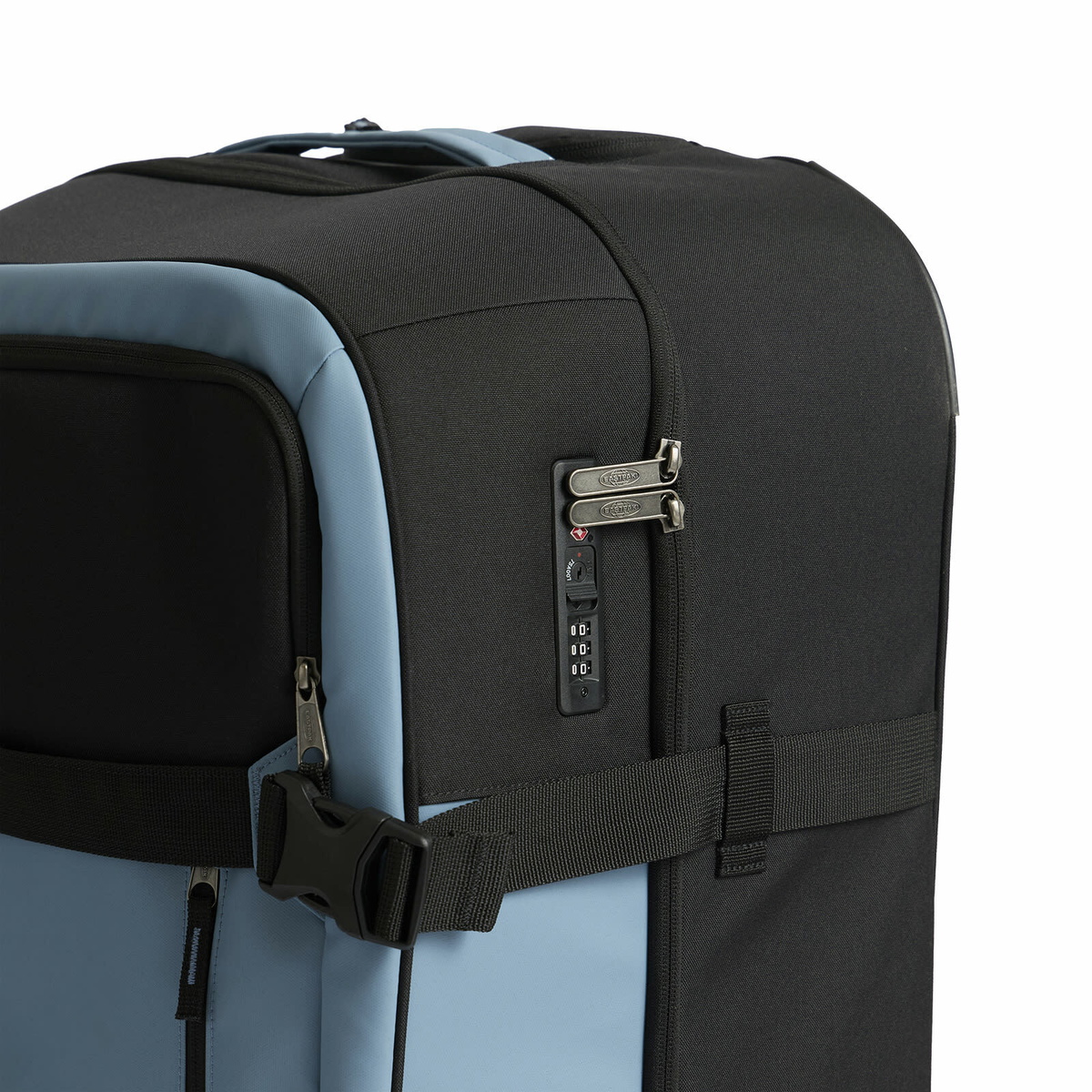 Eastpak Transit'r Pro Luggage Case - Large in Blue Pro Coated 