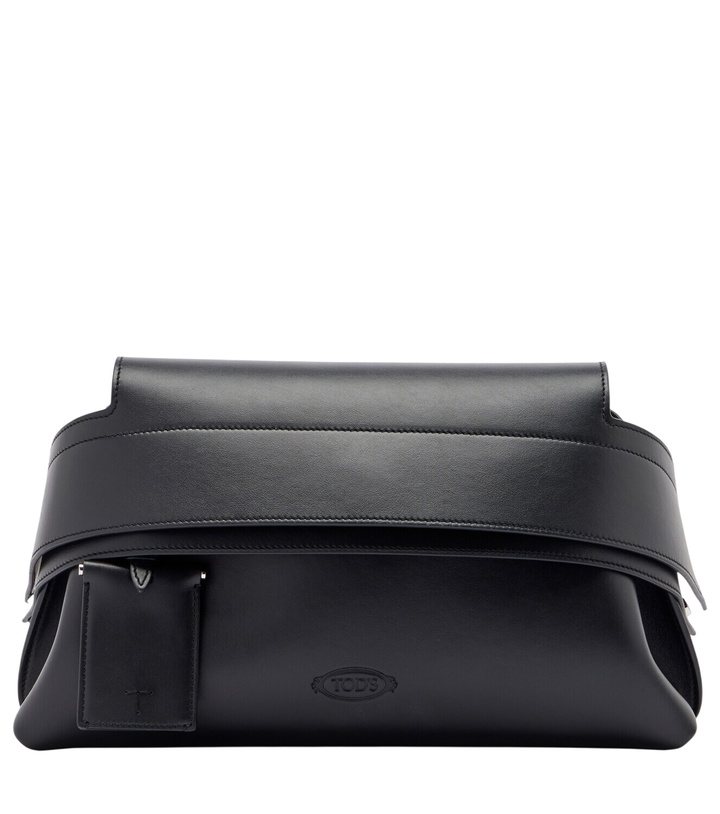 Photo: Tod's Wave Mini leather clutch